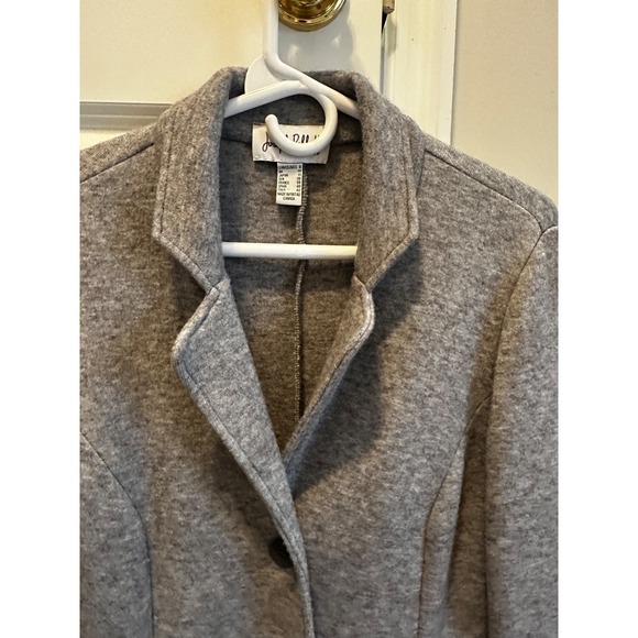 Joseph Ribkoff -sweater, womens, long tail in back, - gray - Picture 3 of 9